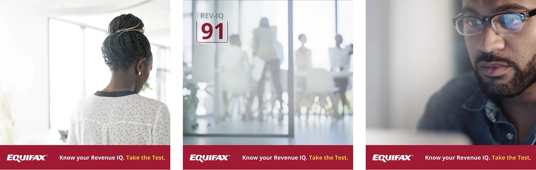 Equifax: Know your Revenue IQ. Take the Test